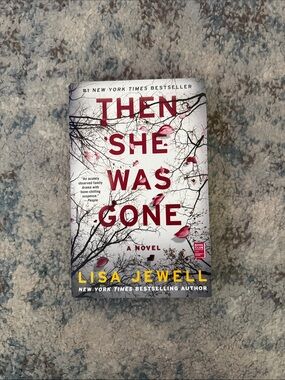 Then She Was Gone by Lisa Jewell - White Cover with Red Text